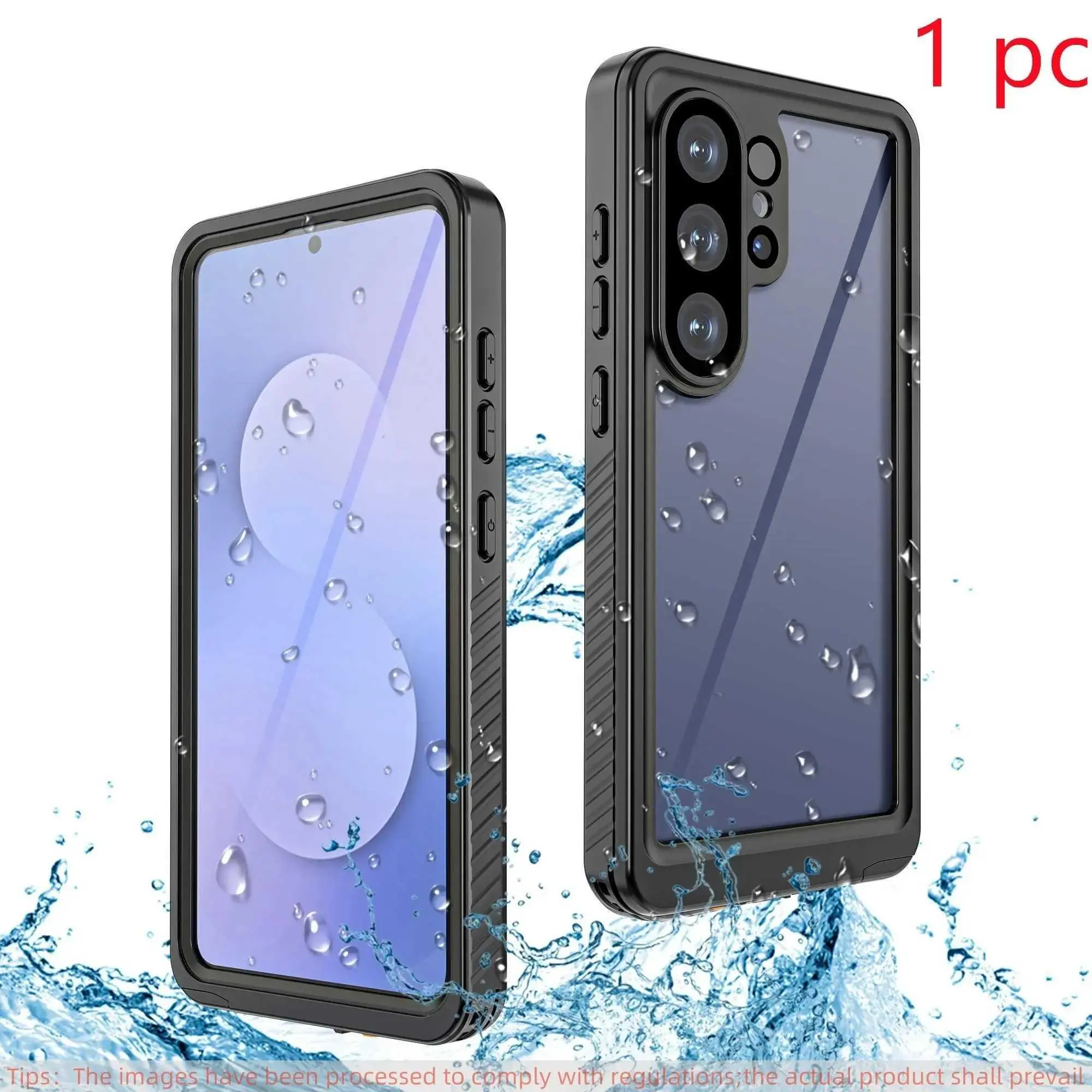 Waterproof Phone Case Cover for Samsung Galaxy S26Ultra/S25Ultra/S24Ultra/S26Plus/S25Plus, High-Quality Protective Transparent Dust-Proof Sh HNY08PLXC