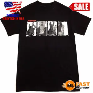 2000s Audioslave T-Shirt Short Sleeve Cotton White Men Size S to 5XL KY102