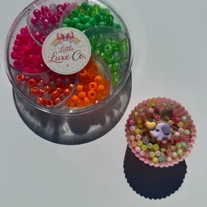 LITTLE LUXE CO. x Muddy Dog Creations Pinwheel Bead Kit + Mini Reusable Picky Pad Bundle