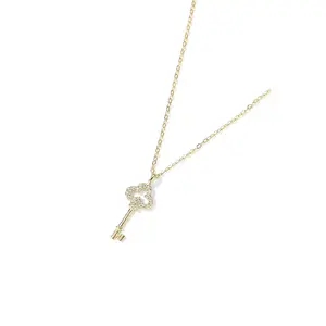 Gold Key Necklace - Perfect for Any Occasion