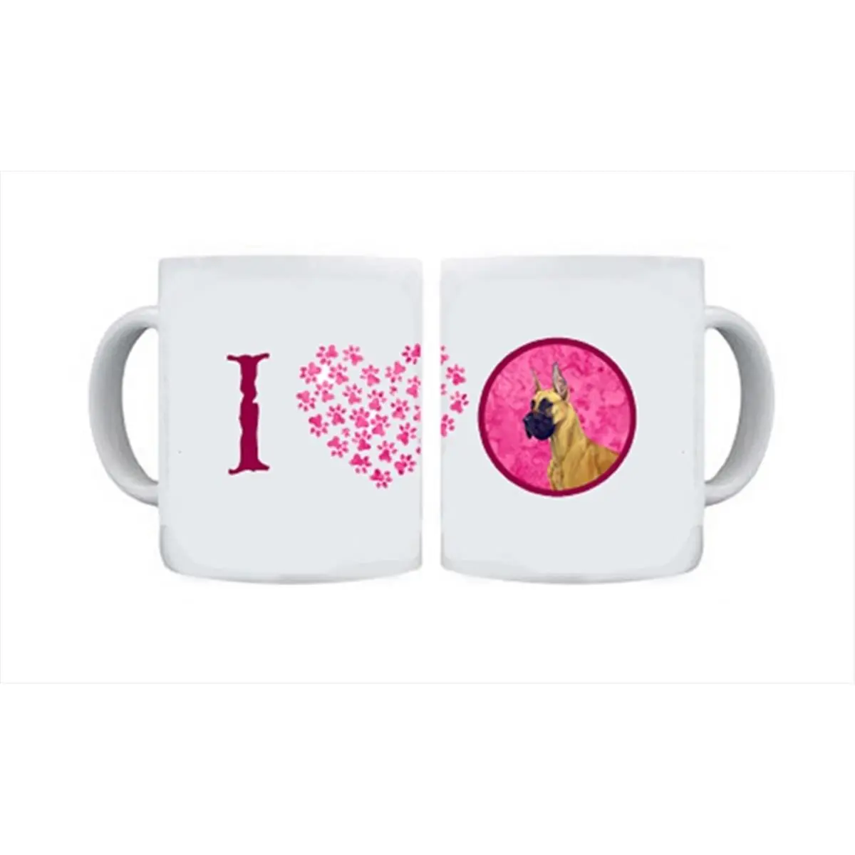 15 oz. Great Dane Dishwasher Safe Microwavable Ceramic Coffee Mug