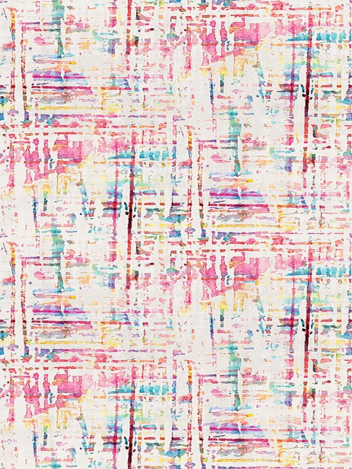 Coco Cream Grasscloth Printed Wallpaper