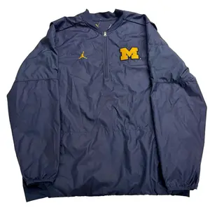 Modern Michigan Jordan Windbreaker