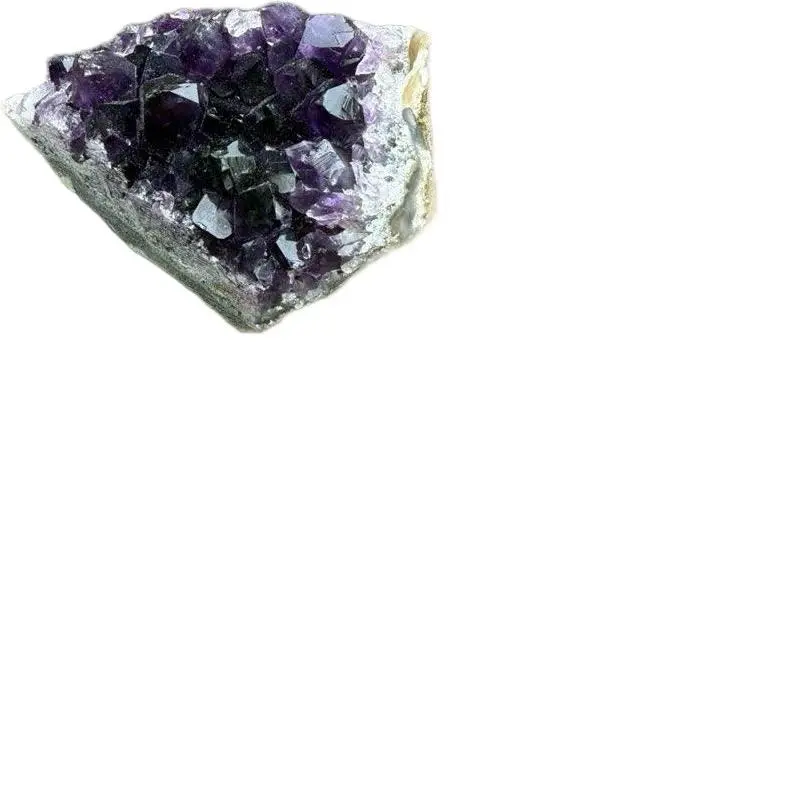 Amethyst Cluster, Natural Crystal Collectible for Mineral Enthusiasts