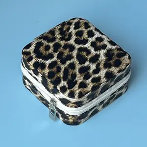 Gift Leopard Print Jewelry Box2