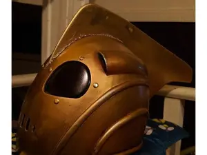 Wearable Helmet for Rocketeer Costumes | Scaled to Fit | Physical DIY Kit