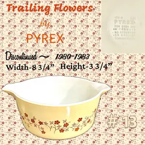 Pyrex 2 1/2 quart round casserole baking dish