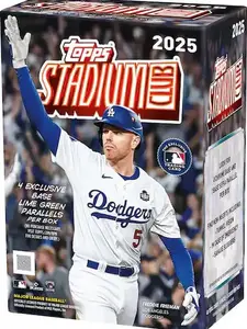 2025 Topps Stadium Club Baseball blaster box