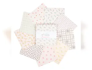 Gentler Times | 5" Charm Pack Backgrounds by Lori Holt for Riley Blake | 42 pcs