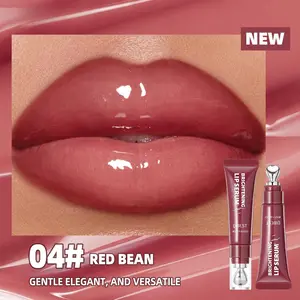 Moisturizing Lip Lotion Essence Volumizing Lip Glaze Women's Moisturizing and Moisturizing Natural Lip Gloss Hydrating Lip Gloss Lipstick Plumping Lip Gloss