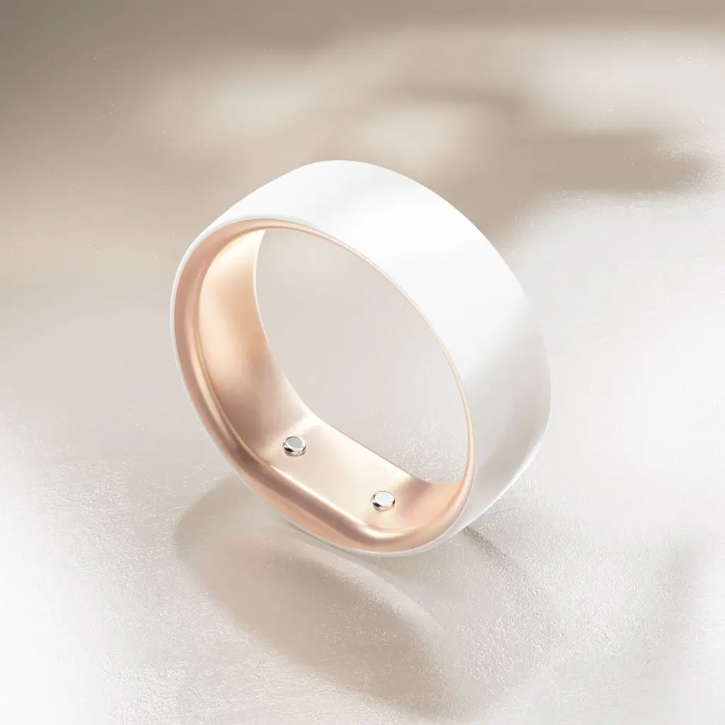 Femometer Smart Ring Gen1 for Ovulation & Sleep Tracking Real-time BBT Monitoring Fertility Insights Personalized Recommendations IP68 Waterproof