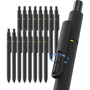 - 16 Pack Pens, Gel pens Black Ink, Fine Point(0.5mm),Quick-Drying Smooth Writing,School and Office Supplies (black)