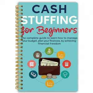 1 Financial Planning Notebook   Expense and Income Tracker with Savings Goals, Portable Budget Planner, Finance Checklist Organizer, Suitable for Adult Home and Office Financial Management, High-Quality Printing to Aid Expense Tracking and Budget Planning