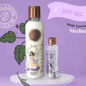 Ritual Botanico Organic Keratina Hair Relaxer 8.5 oz/250 ml | 12 Oils & Amino Acids and formaldehyde-free