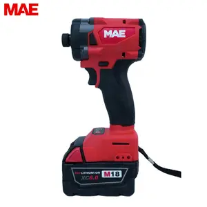 MAE M18 FID3 1/4" Brushless Impact Driver – 300Nm Max Torque, 4 Speeds for Screw Driving & Assembly – 11.4cm Compact Body