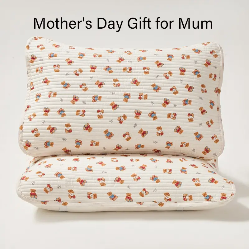 Mother's Day Practical Gift, Waterproof Non-Slip Pillowcase, Anti-Dirty Breathable Home Use, Secure Strap, Comfortable Sleep Protector