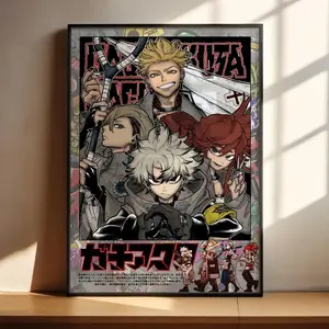 Gachiakuta Poster – Rudo Enjin Zanka Riyo Anime Wall Art Print