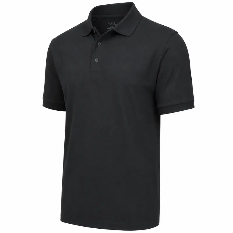 Men's Single Short Sleeve Classic Pique Polo Shirt