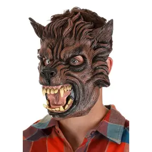 Adult Brown Wolf Mask