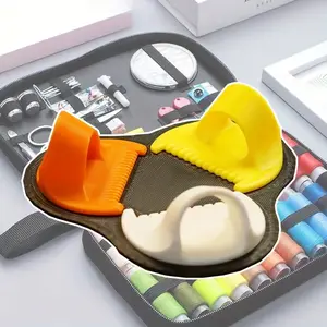 Easy Stitching Tool - Durable Plastic Edge Sewing Guide with 4Mm & 3Mm Spacing, Ergonomic Handle & Smooth Surface for Precise Hand Sewing - Beginner & Senior-Friendly DIY Sewing Accessory for Fabric, Quilting, Clothing Repair, Senior Crafting Aid