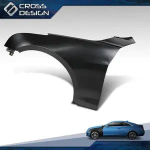 CROSSDESIGN Fender Fit For 2013-2018 Cadillac ATS Steel Front Driver Side Replacement