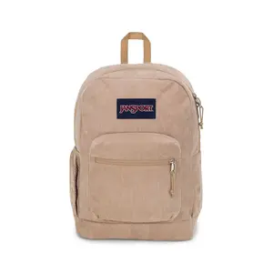 JanSport Backpack Corduroy Gym School 15"-Laptop Cross Town 17"