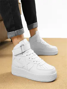 Athletic sports rubber sole thick soled star shoes couple board shoes men's shoes lightweight sports shoes, Athletic sneaker footwear