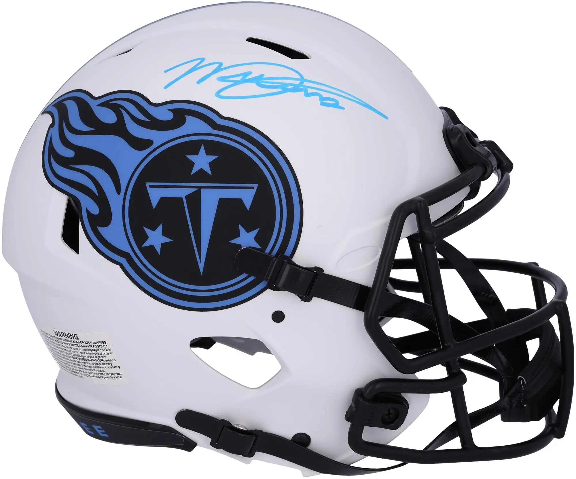 Will Levis Tennessee Titans Autographed Riddell Lunar Speed Authentic Helmet - Fanatics Authentic Certified