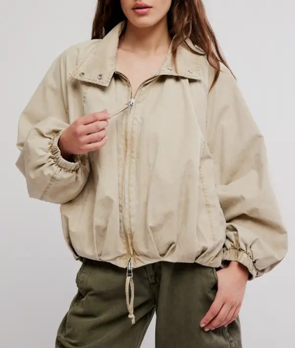 Free People Women's Chelsea Jacket, An Essential Basic Long Sleeve Top, A Versatile Structured Layering Coat, Tops, Coats, Piece, Casual