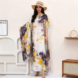 Women's Loose African Long Robe Dress, Casual Daily Wear, Printed Maxi Shirt, Comfortable and Stylish, Perfect for All Seasons
