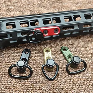 High-Quality Multi-Purpose Single-Hole Metal Quick Release Sling Buckle & Strap Ring, for Outdoor Sports, Cameras, Bags and MOLLE Bags