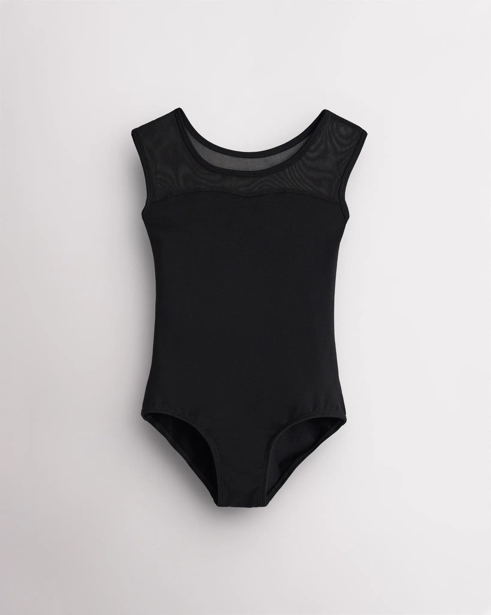 Girls Mesh Sweetheart Leotard