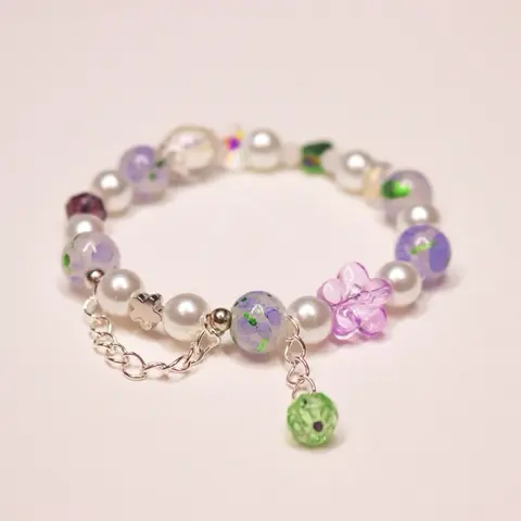 LIVE PICK Glass Bracelet Bundle