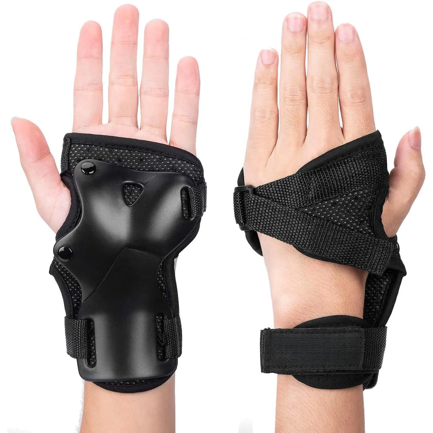 Wrist Guard,  Wrist Guards for Roller Skating, Skateboarding, Wristsavers Brace Protective Gear for Adults//Youth (1 Pair)