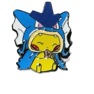 Poncho Pikachu / Gyarados enamel pin