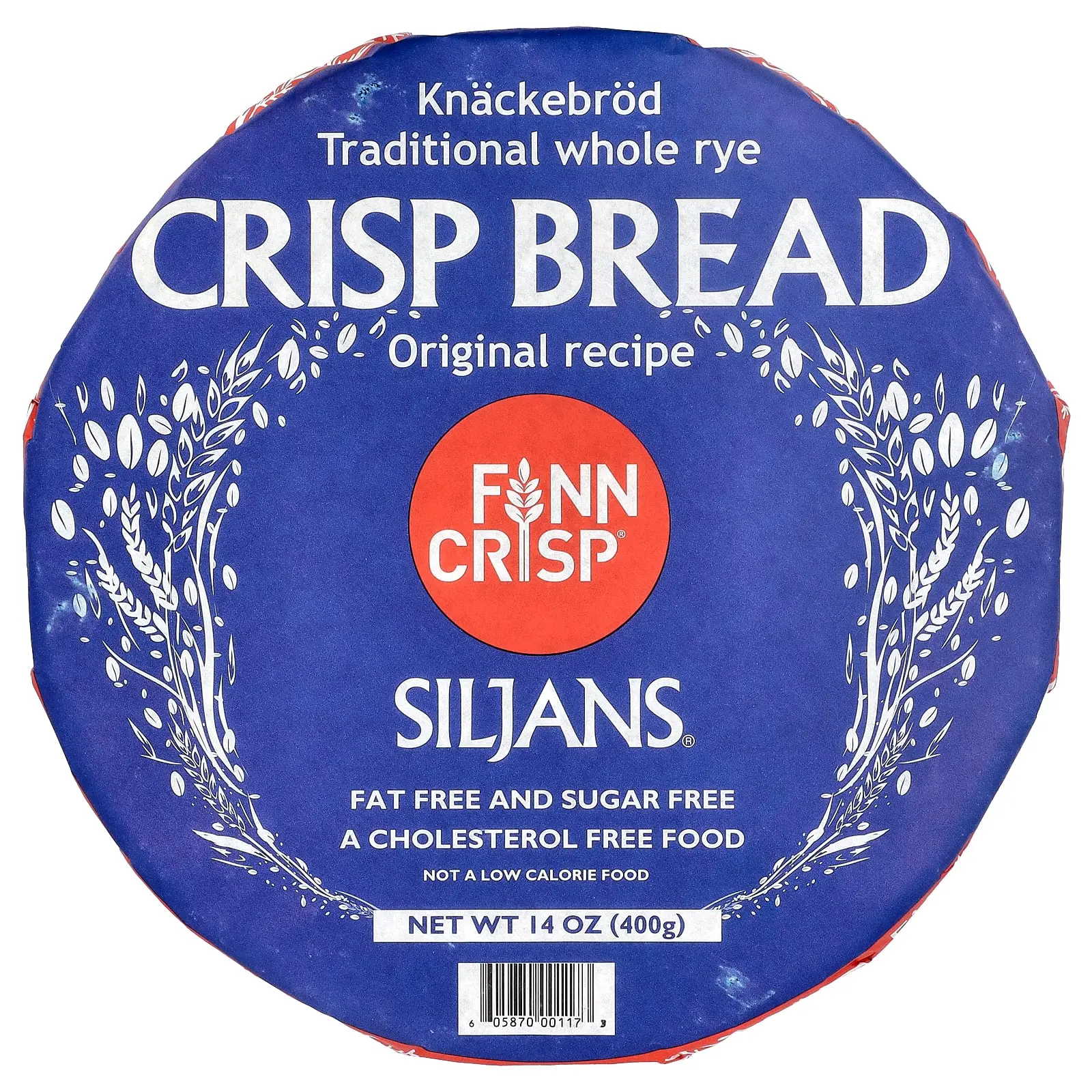 Finn Crisp Siljans®, Crisp Bread, Original Recipe, 14 oz (400 g) Finn Crisp Siljans®, Crisp Bread, Original Recipe, 14 oz (400 g)