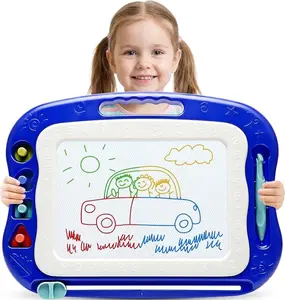 Kids Easter Gifts Magnetic Drawing Board | Large Colorful Doodle Board Toddler Toys for Girls Boys Ages 3 4 5 6 7 | Erasable Magnet Sketch Pad