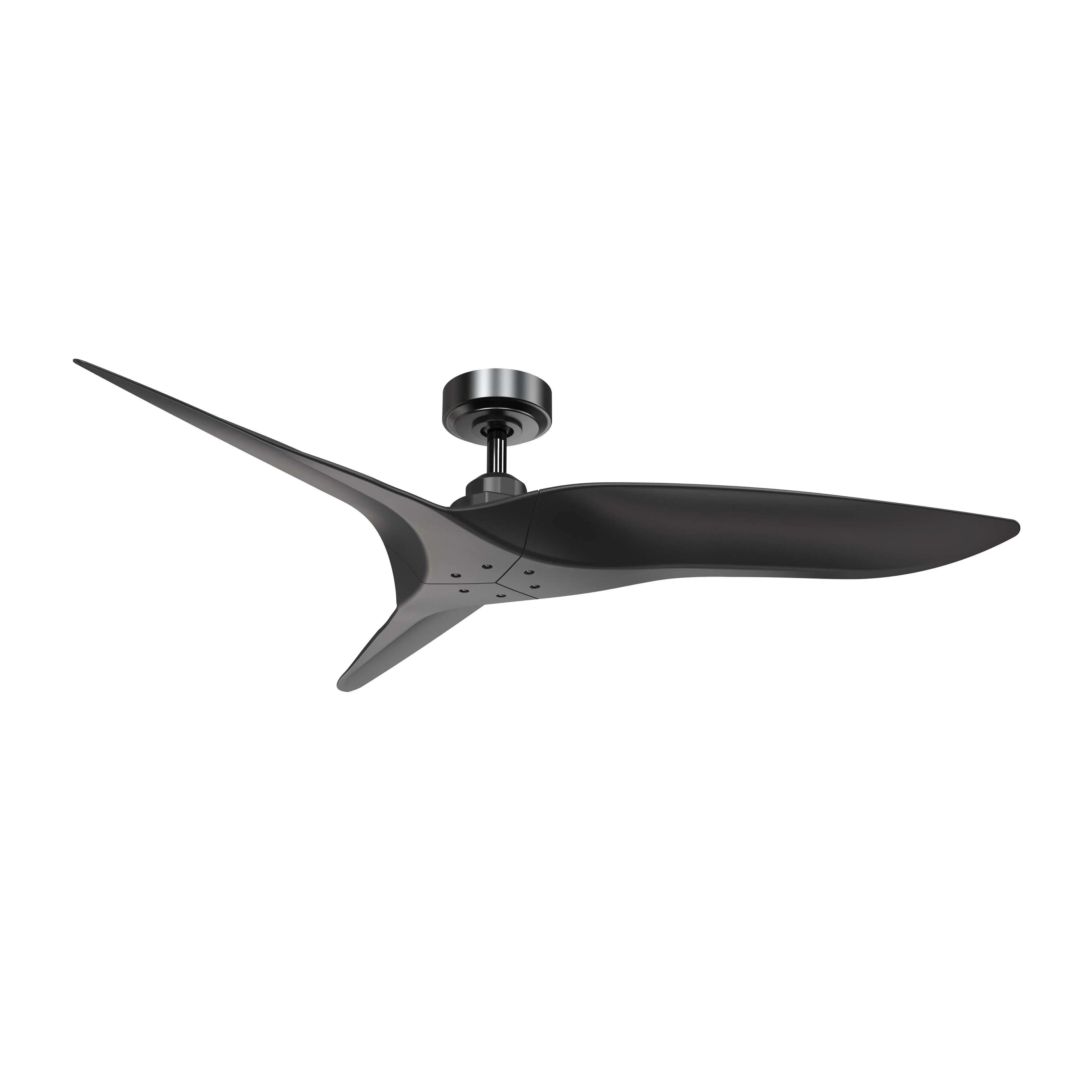 52" Punjab Industrial DC Motor Ceiling Fan with Remote Control Downrod Mount