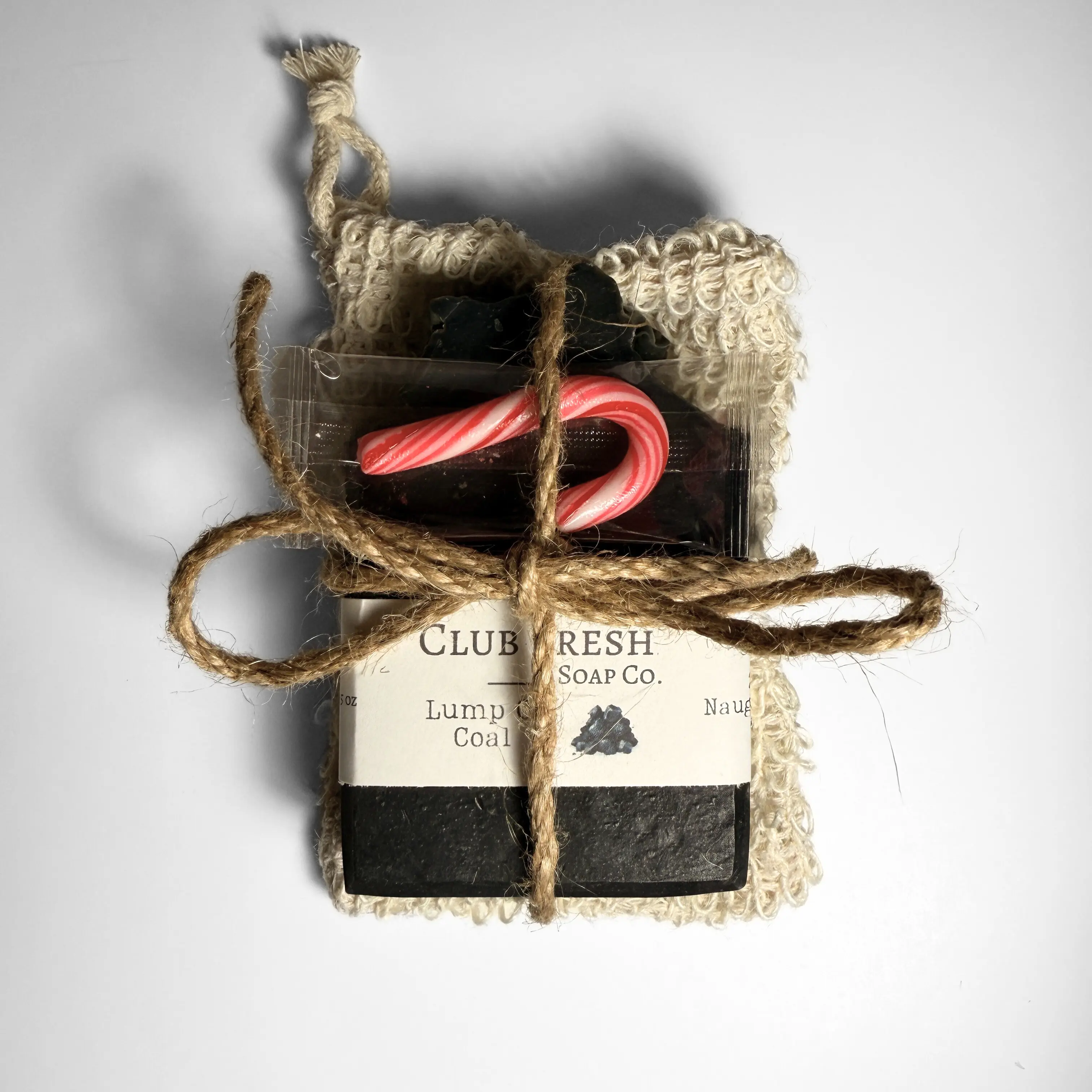 Lump O' Coal Handmade Soap, Funny Stocking stuffer, Handmade Gift for Holidays