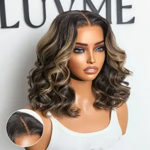 【LIVE】Luvme All-Day Comfort™ Wig Blonde Highlight Loose Wave Glueless Minimalist HD Lace T Part Wig Pre-Cut Lace