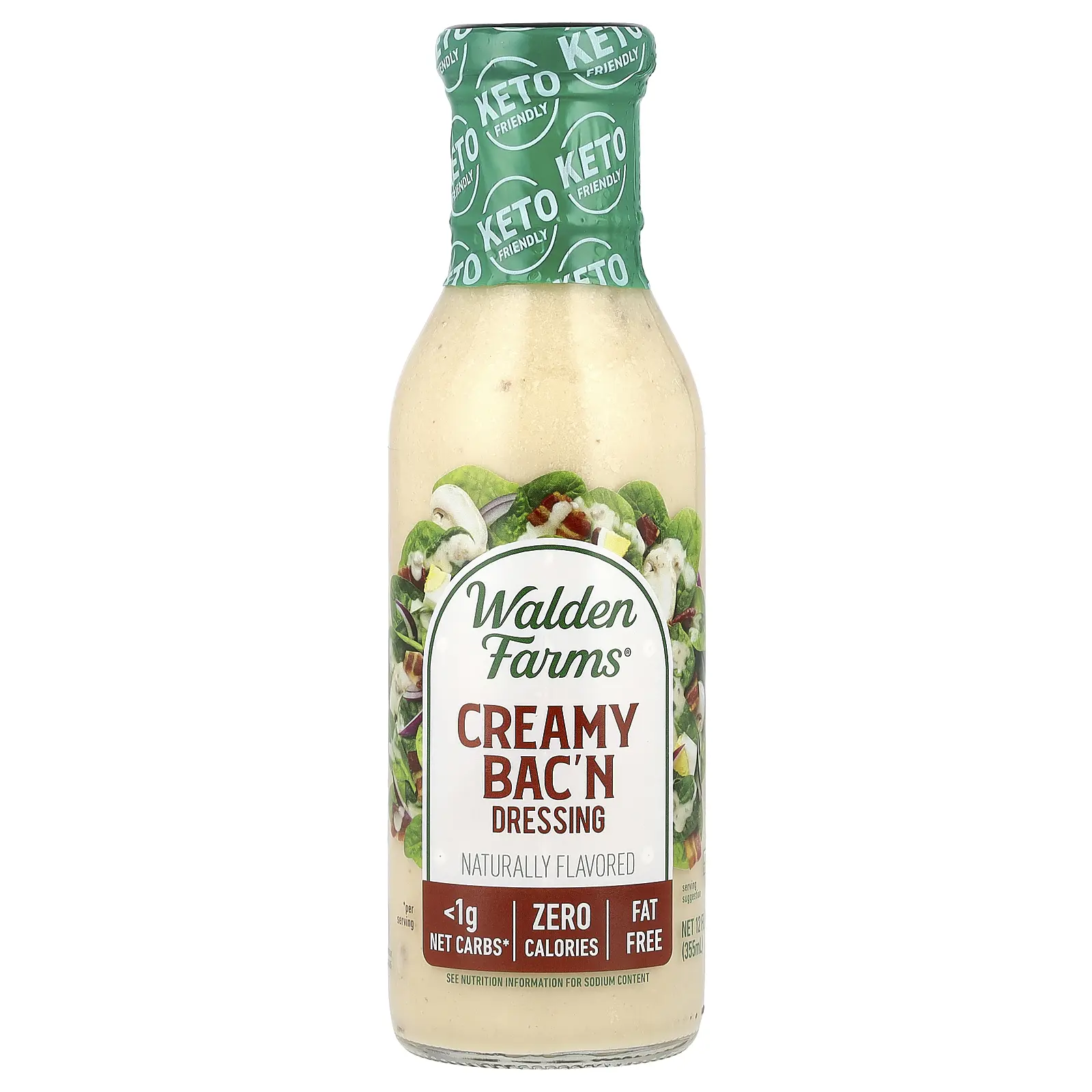 Walden Farms Creamy Bac'N Dressing, 12 fl oz (355 ml)