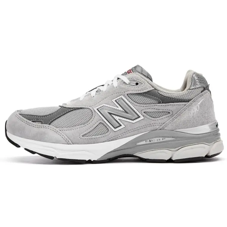 New Balance 990 V3 Grey Retro Low Top Commuter Running Shoes Unisex M990GY3