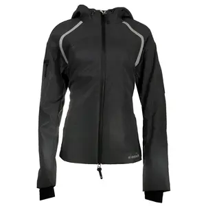 diadora Womens Bright Be One Jacket Running Athletic Outerwear  - Black
