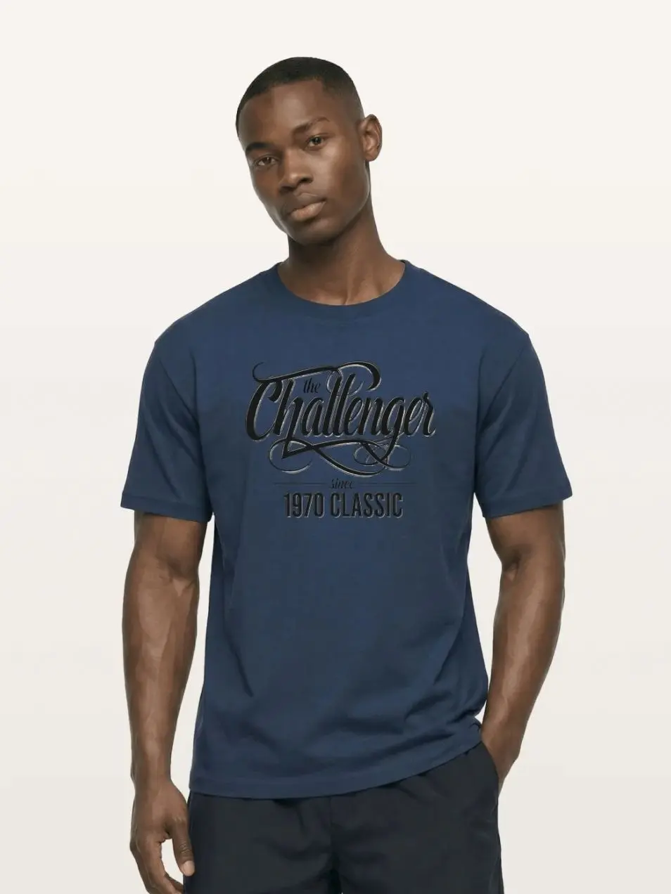 1970 Challenger Retro Script T-shirt Sweatshirt Hoodie, Car Enthusiast and Fans Gift