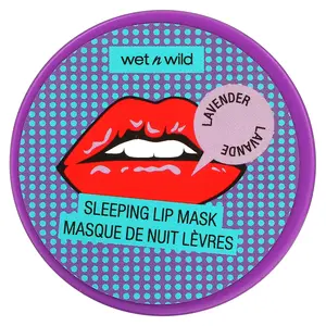 wet n wild PerfectPout Sleeping Lip Mask, Lavender, 0.21 oz (6 g)