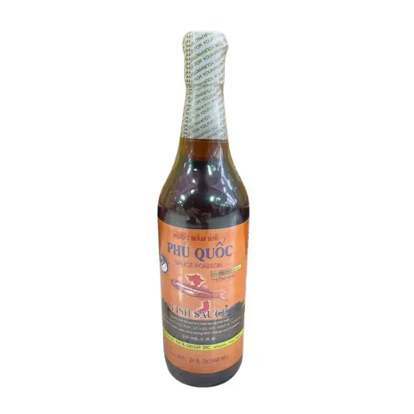 [Swan] Phu Quoc Fermented Fish Sauce - 24oz, Salt-Infused Ambient Sauce, Rich Flavor, Cooking Essential Staple, Suitable for All Ages, Versatile Dip