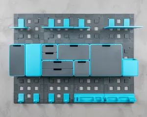 Make It Work Modular Desk Supplies Organizer System, Office Stationery & Computer Desk Accessory