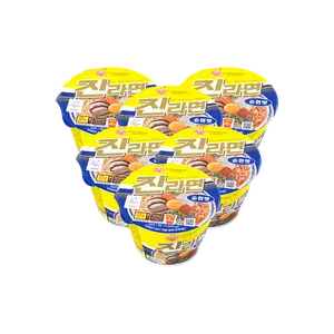 OTTOGI 【Value Pack】Asian Style Instant Noodle Jin Ramen Mild 110g*6