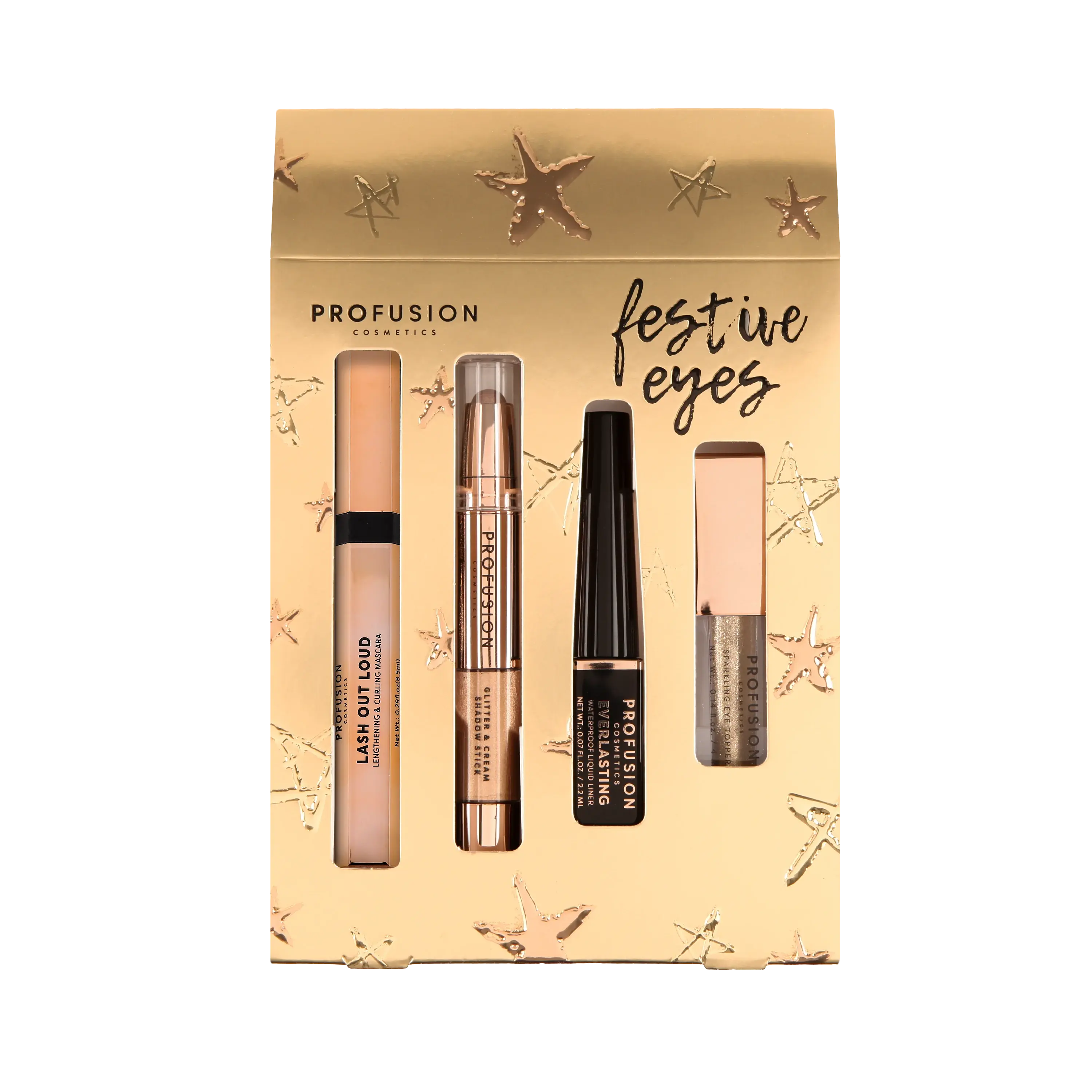 Crimson Festive Eyes – Complete 4-Piece Eye Set