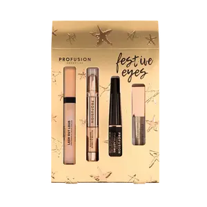 Crimson Festive Eyes – Complete 4-Piece Eye Set